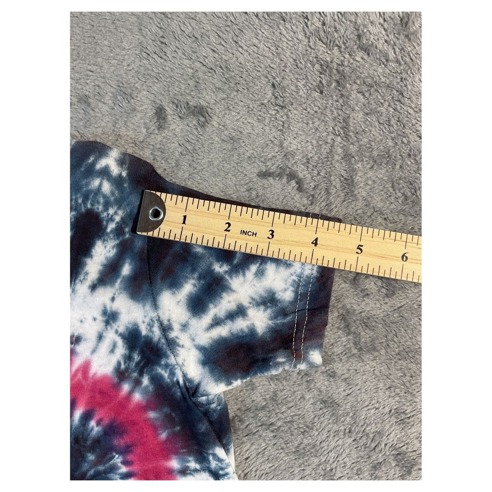 Fruit of the Loom Kids Tie-Dye Peace Sign T-Shirt Size S - Picture 5 of 6